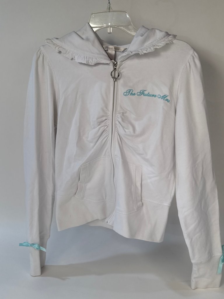 Victoria's Secret Bridal Hoodie Size Medium, White